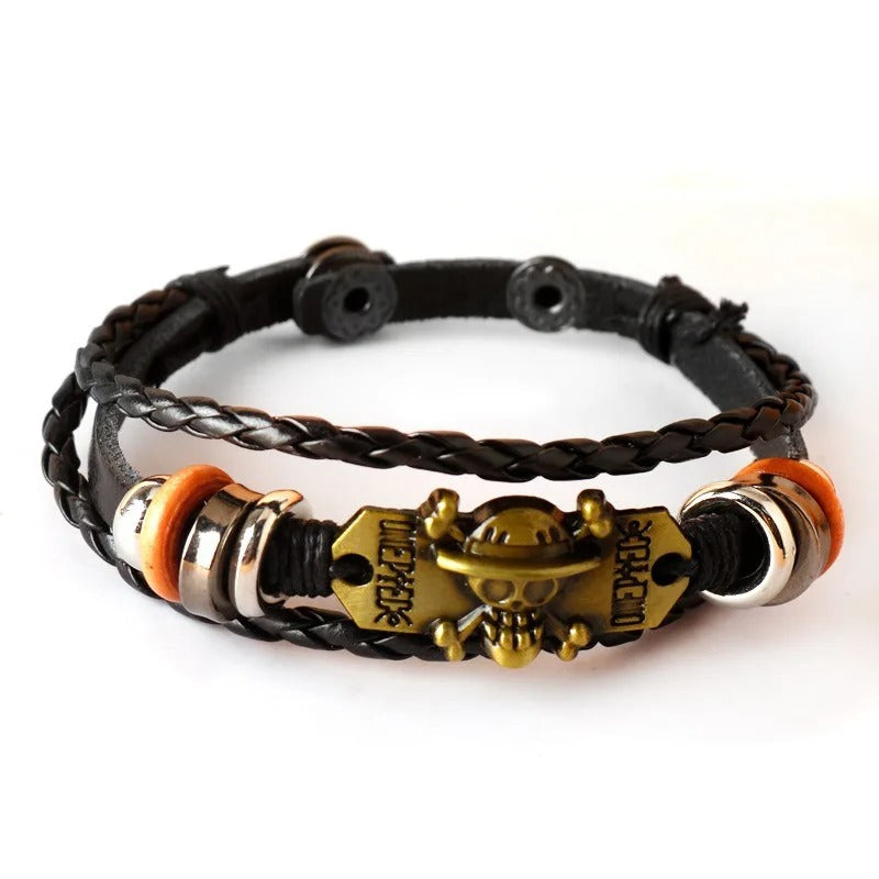 Anime Leather Bracelets