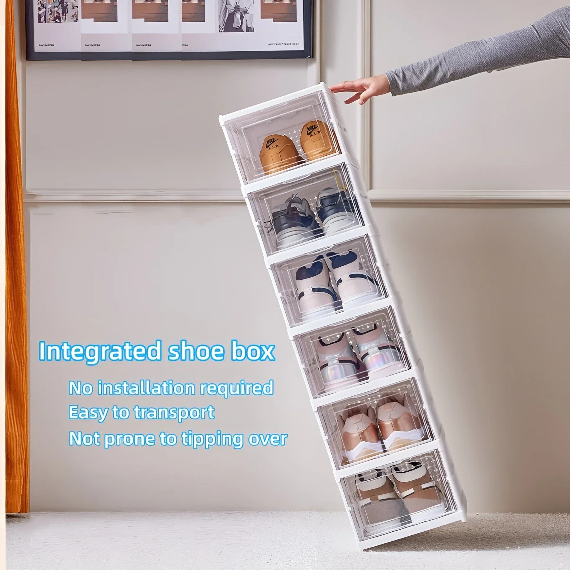 FlexiFold Shoe Organizer