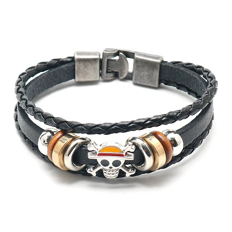 Anime Leather Bracelets